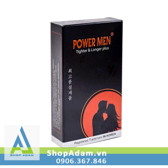 Đại lý Bao cao su size nhỏ có gai kéo dài thời gian Power Men Tighter Longer Plus H12 mới nhất Đại lý Bao cao su size nhỏ có gai kéo dài thời gian Power Men Tighter Longer Plus H12 mới nhất