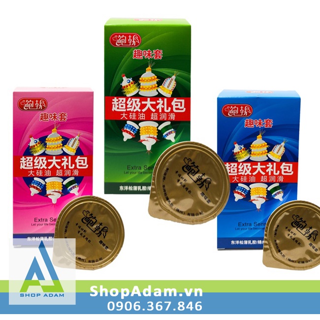 Bao Cao Su Siêu Gai Râu Runbo Kích Thích Mạnh Mẽ Lên Đỉnh 