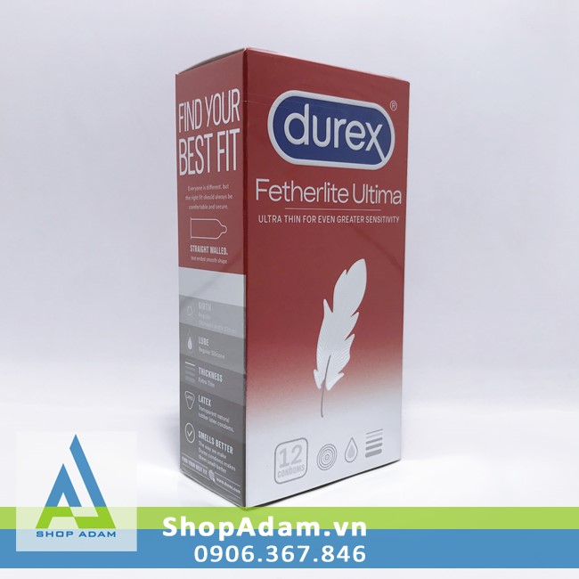 Durex Fetherlite Ultima Ultra-Thin Condom for Sensation