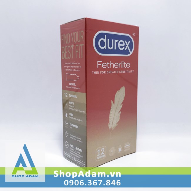 Durex Fetherlite Ultra Thin Condom Natural Feel Sensation
