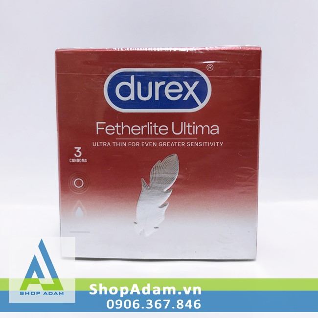 Bao Cao Su Durex Featherlite Ultima Siêu Mỏng Công Nghệ Mới 