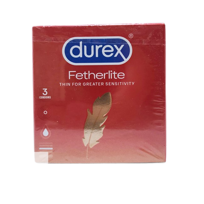  So sánh Bao cao su Durex đỏ lông gà Fetherlite  hàng xách tay 
