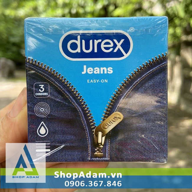 Durex Jeans Easy On Lubricated Condom Comfortable Fit
