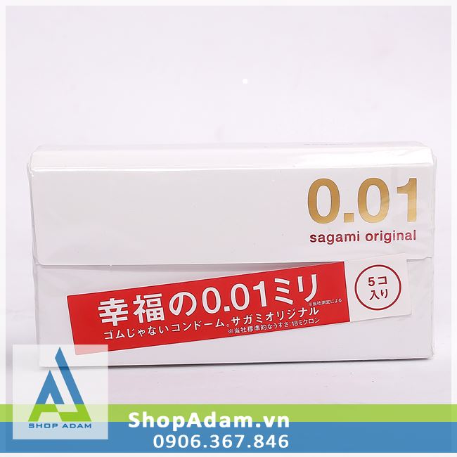 Bao Cao Su Sagami Original 0.01 Mỏng Nhất Thế Giới Nhật 