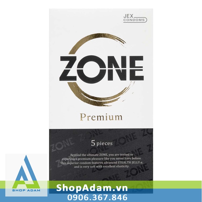 Bao Cao Su Jex Zone Premium 0.01mm Siêu Mỏng Tàng Hình 