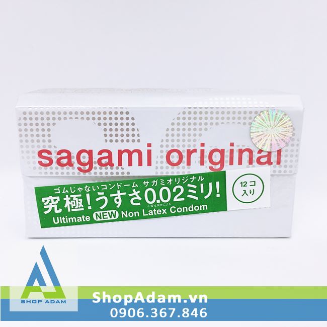 Sagami Original 0.02 Bcs Siêu Mỏng Size Lớn 55mm An Toàn