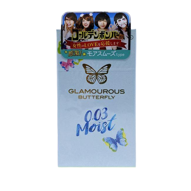 Bao cao su siêu mỏng Jex Glamourous Butterfly 0.03 Latex tự nhiên 