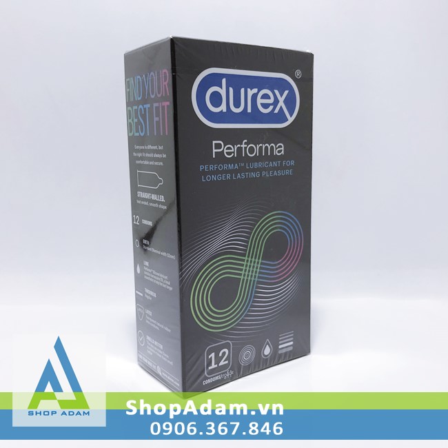 Bao cao su DUREX Performa kéo dài cuộc yêu - Độc quyền