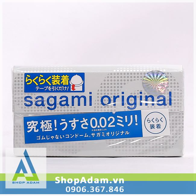  Sỉ Bao cao su siêu mỏng SAGAMI Original 0.02 Quick chính hãng
