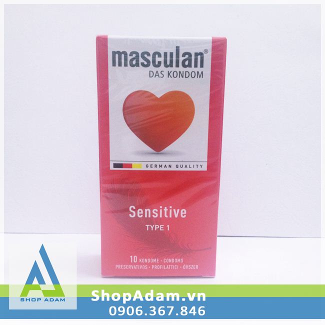Bao Cao Su Masculan Sensitive Mỏng Như Da Thật Từ Đức Tăng Cảm Giác 