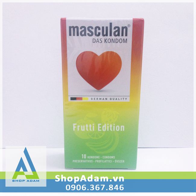 Bao Cao Su Hương Trái Cây Masculan Frutti Edition Mới 