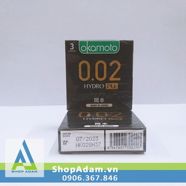  Kho sỉ Bao Cao Su Okamoto 0.02 Hydro PU giá rẻ