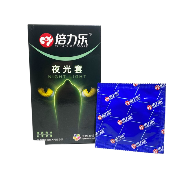 Cung cấp Bao cao su dạ quang phát sáng HBM Night Light giá rẻ 