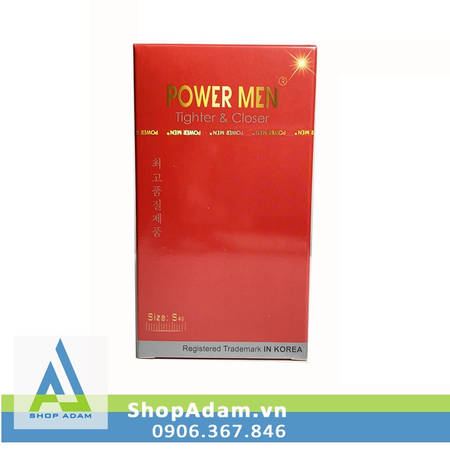 Bcs nhỏ 49mm Power Men Tighter Closer nhiều gel trơn mượt an toàn 