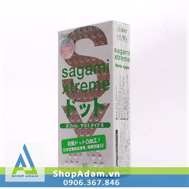  Phân phối Bao cao su giá rẻ SAGAMI Xtreme White có gai loại tốt