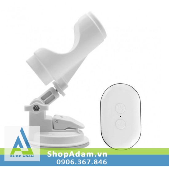 Cu giả gắn tường Agera rung thụt sưởi ấm có điều khiển từ xa, tăng khoái cảm