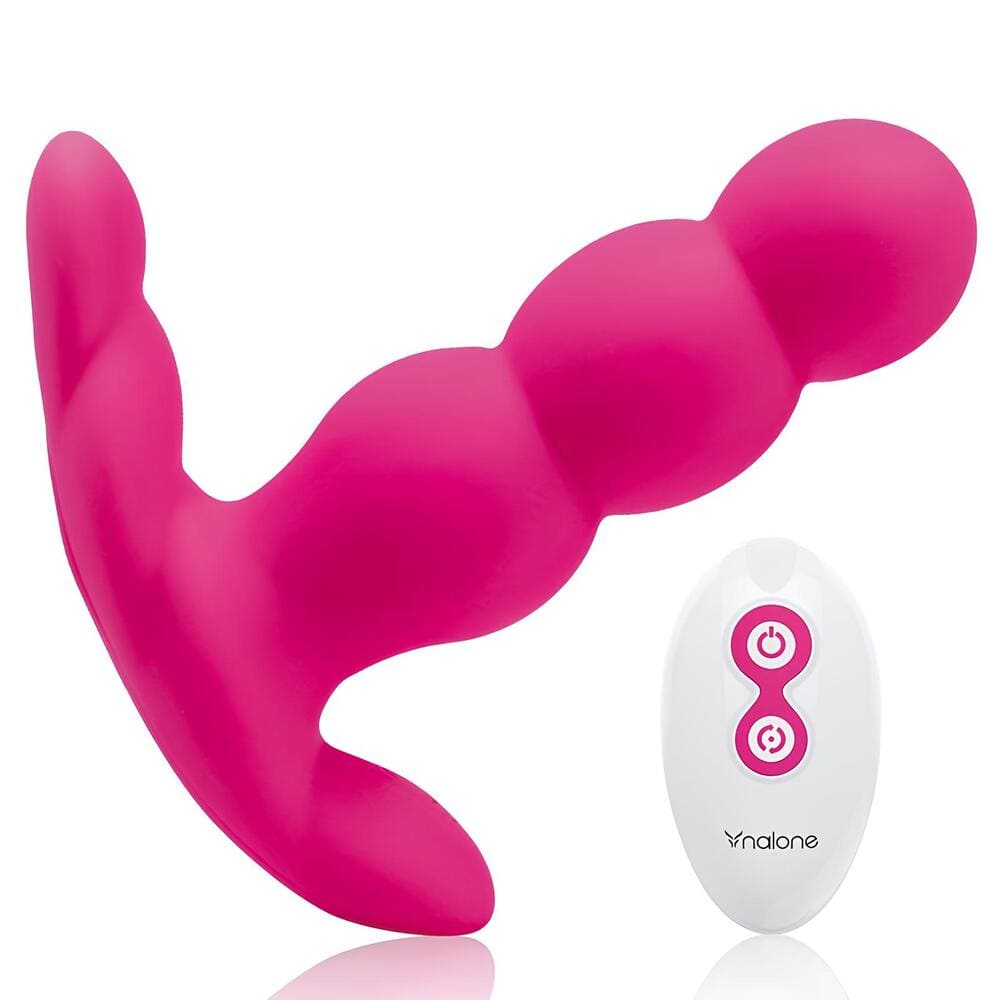 Máy matxa hậu môn điều khiển từ xa Nalone Pearl rung ngoáy siêu đỉnh
