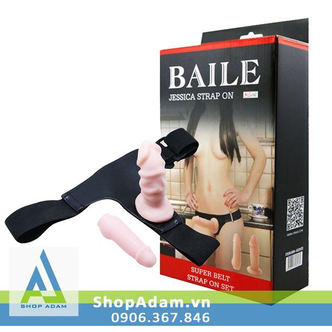 Dương vật quai đeo size nhỏ Jessica Strap On hỗ trợ quan hệ 