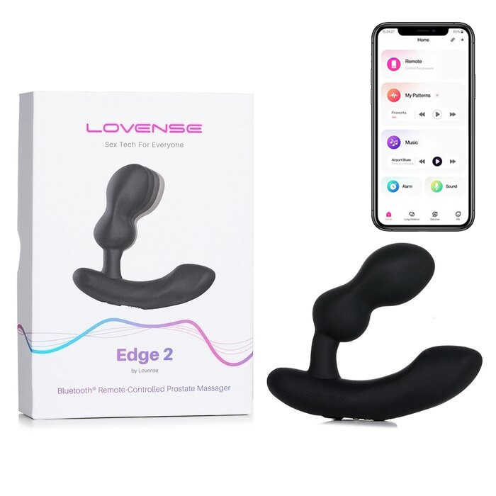 Lovense Edge 2 máy massage hậu môn điều khiển từ xa bằng điện thoại cao cấp