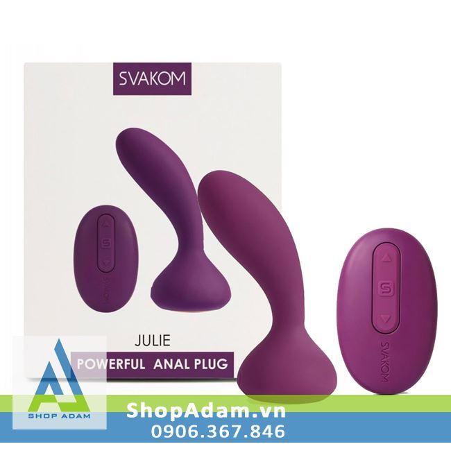 Svakom Julie máy rung điều khiển từ xa kích thích hậu môn
