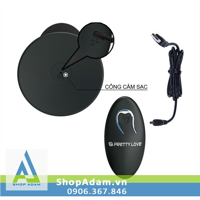 Đồ chơi hậu môn gắn tường điều khiển từ xa silicone mềm mại 12 chế độ