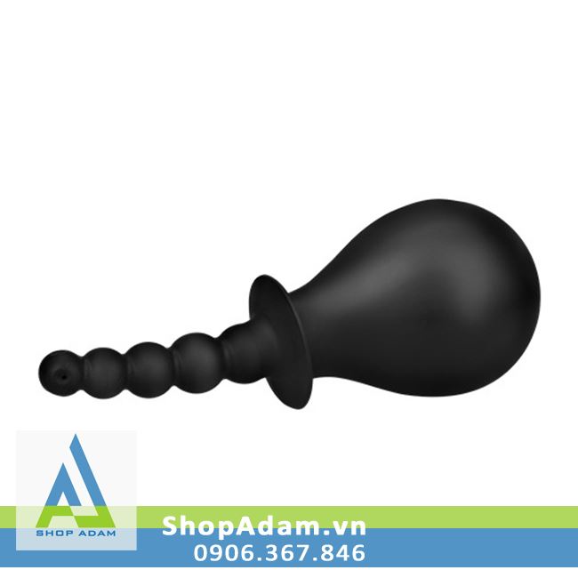 Dụng cụ kích thích vệ sinh hậu môn 2 trong 1 cao su tự nhiên đa năng dễ dùng