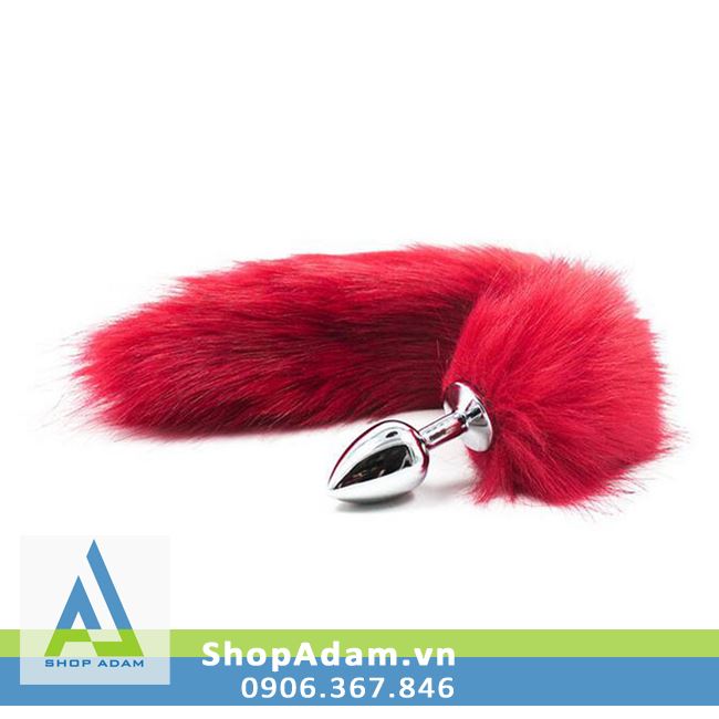 Đuôi cáo cosplay gắn hậu môn hợp kim không gỉ sextoy siêu thực