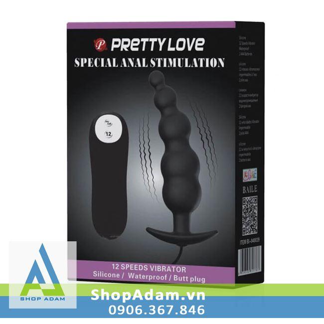 Pretty Love Special Anal Máy Massage Hậu Môn Rung 12 Chế Độ