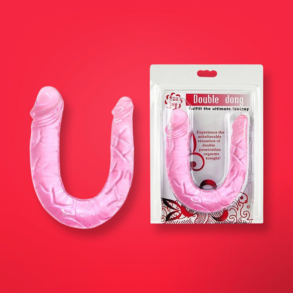 Dương vật giả 2 đầu Baile Double Dong uốn cong đa chiều mềm mại 