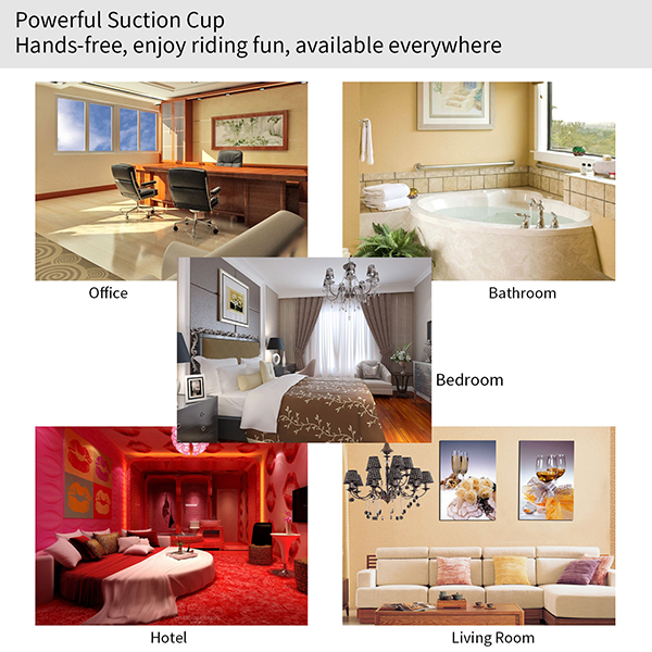 Dương vật giả silicon mềm gắn tường 2 đầu đa năng kích thích