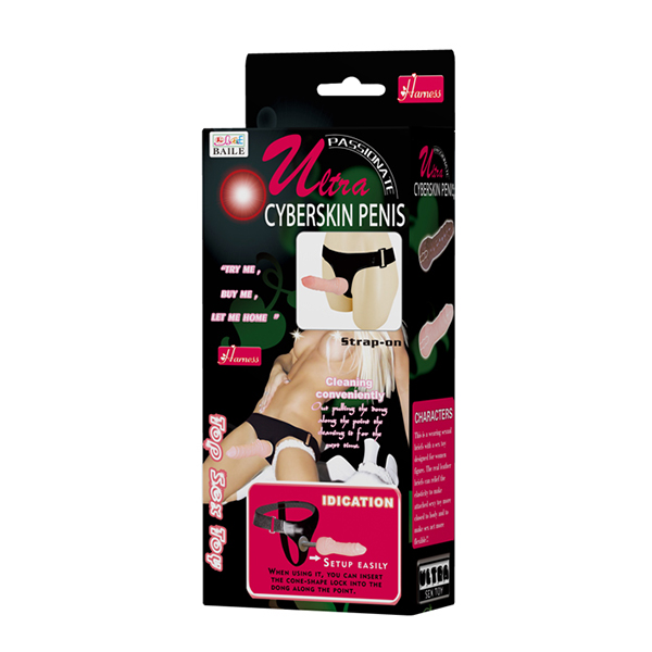 Baile Ultra Cyberskin Dương Vật Giả Có Dây Đeo Siêu Thật, Hấp Dẫn