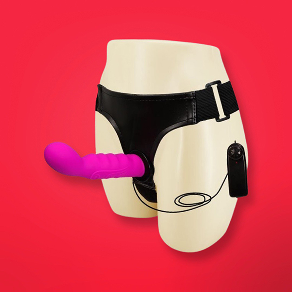 Dương Vật Giả Dây Đeo Les Baile Ultra Harness Rung Kích Thích Mạnh 