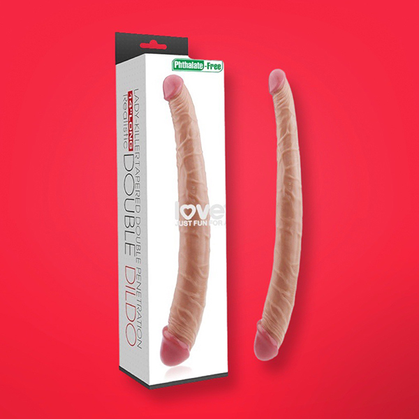 Dương vật giả 2 đầu Lovetoy King Size 14 inch siêu thật sướng 