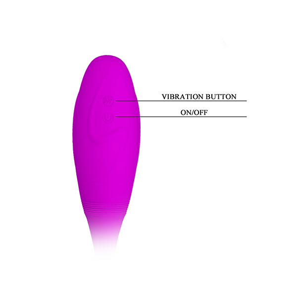 Trứng rung Pretty Love Snaky Vibe 2 đầu 7 chế độ sạc pin