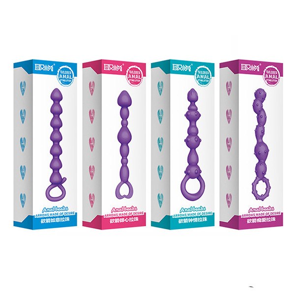 Dụng cụ massage hậu môn mini Anal Beads phòng tắm thư giãn