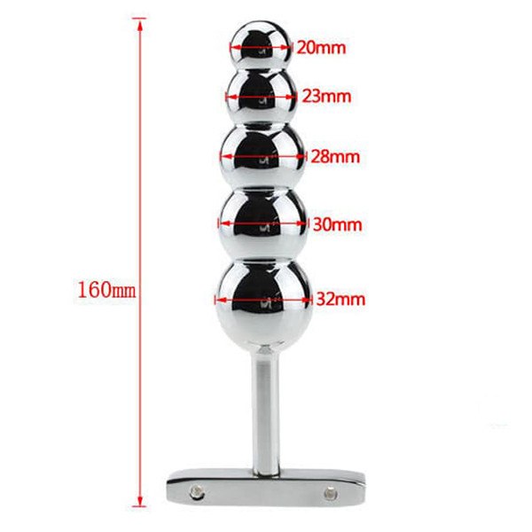 Chuỗi bi inox kích thích hậu môn kích thích mạnh mẽ lên đỉnh Chuỗi bi inox kích thích hậu môn kích thích mạnh mẽ lên đỉnh