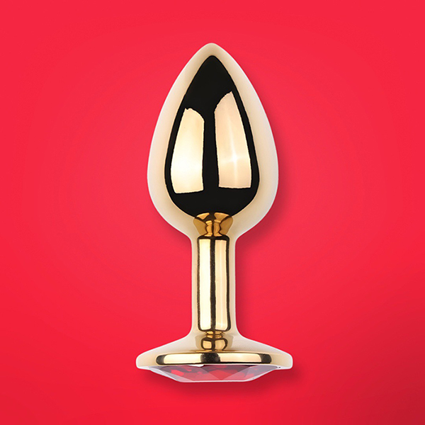 Anal Plug phích cắm hậu môn mạ vàng kích thích tuyến tiền liệt 