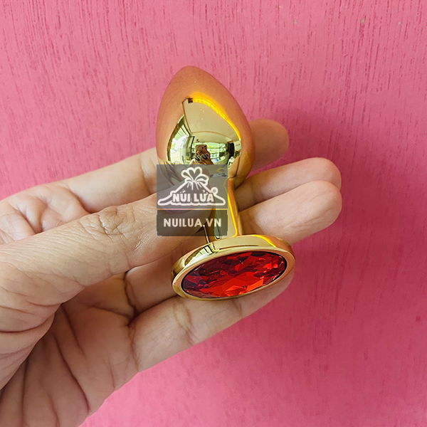 Anal Plug mạ vàng cao cấp tăng khoái cảm, an toàn tuyệt đối Anal Plug mạ vàng cao cấp tăng khoái cảm, an toàn tuyệt đối