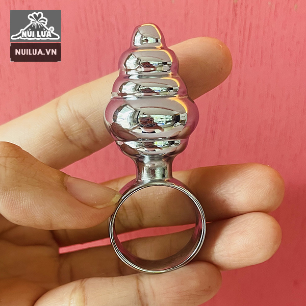 Nhẫn hậu môn inox xoắn ốc mini cao cấp an toàn sales Nhẫn hậu môn inox xoắn ốc mini cao cấp an toàn sales