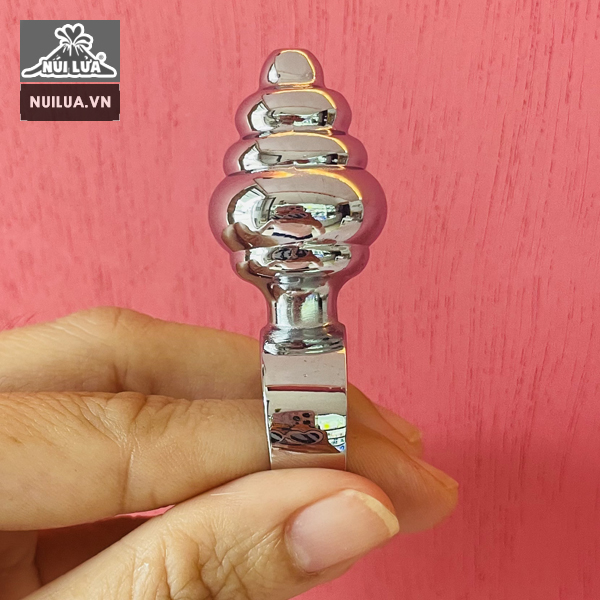 Nhẫn hậu môn inox xoắn ốc mini cao cấp an toàn sales Nhẫn hậu môn inox xoắn ốc mini cao cấp an toàn sales