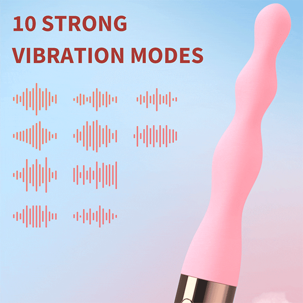 Que rung hậu môn Galaku Bead silicon y tế 12 chế độ cực mạnh