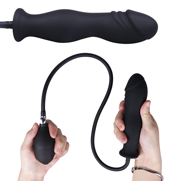 Dương vật bơm hơi silicon cao cấp kích thích mạnh mẽ anal pump
