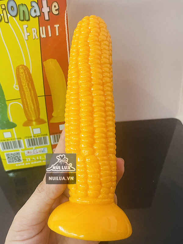 Dương vật giả gắn tường hình trái bắp Baile kích thích điểm G cực mạnh