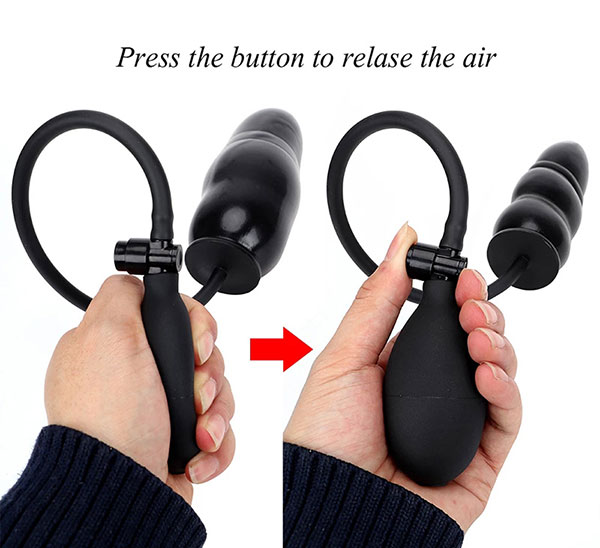 Anal Plug bơm hơi cao cấp kích thích hậu môn an toàn tiện lợi