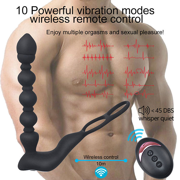 Máy Rung Hậu Môn Điều Khiển Từ Xa Body Safe Kích Thích Cực Mạnh