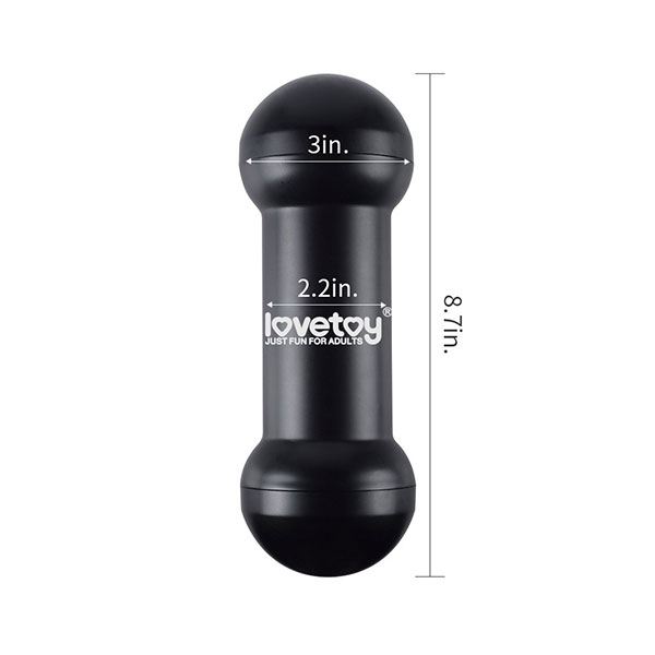 Âm đạo giả 2 đầu Lovetoy Training Master silicon y tế an toàn
