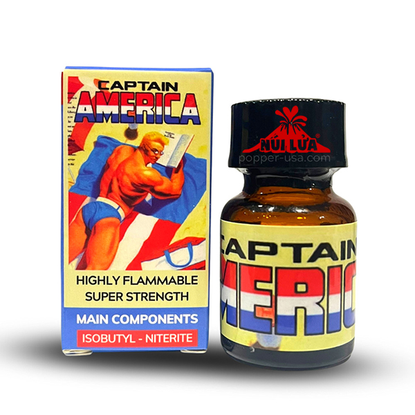 Popper Captain America 10ml siêu hot phê tột đỉnh hít an toàn 