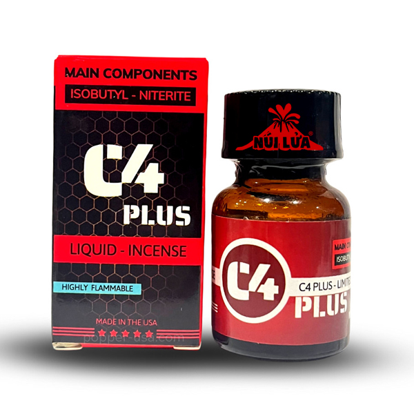 Popper C4 Đỏ 10ml Hút Mũi Tăng Khoái Cảm Nhanh Hàng Chính Hãng 