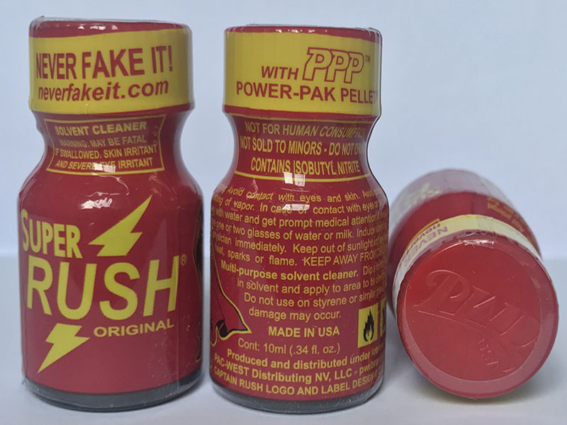 Popper Super Rush Đỏ 10ml USA - Thuốc ngửi kích thích mạnh mẽ