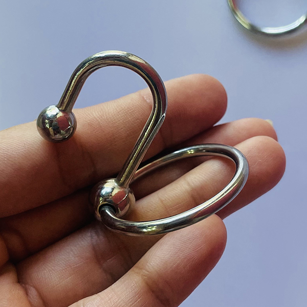 Vòng đeo dương vật inox cao cấp kích thích cực khoái an toàn tiện lợi